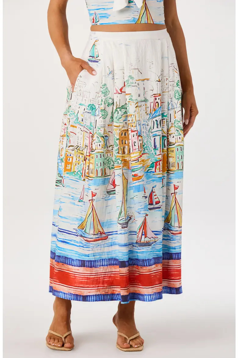 Wendy Island Sketch Maxi Skirt (Women) | Nordstrom | Nordstrom