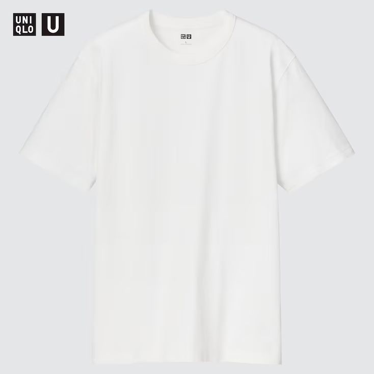 UNIQLO U Crew Neck Short-Sleeve T-Shirt, White, XXS | UNIQLO (US)