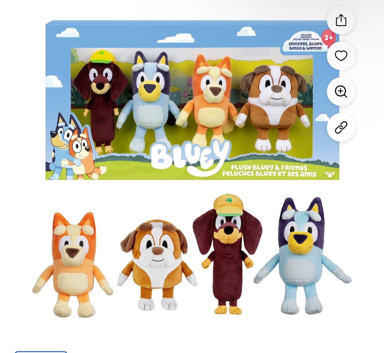 Bluey stuffies for your cute little bluey lovers! 

#LTKKids #LTKGiftGuide #LTKHoliday