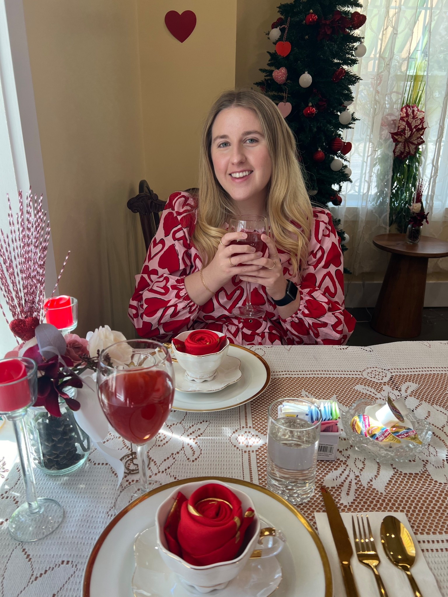 Valentine’s tea in the most perfect dress for the occasion 🩷

#LTKSeasonal