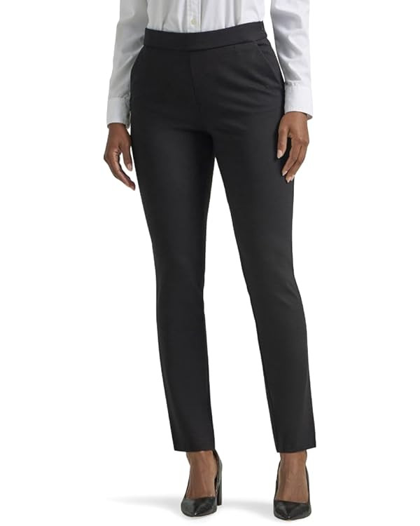 Lee Women's Ultra Lux Comfort Any Wear Slim Ankle Pant | Amazon (US)