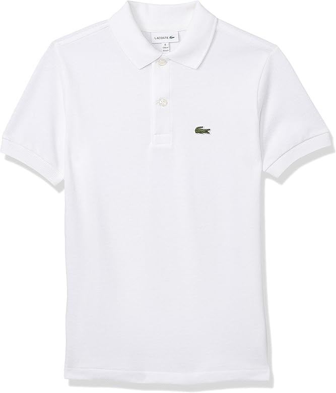 Lacoste Boys' Short Sleeve Classic Pique Polo | Amazon (US)
