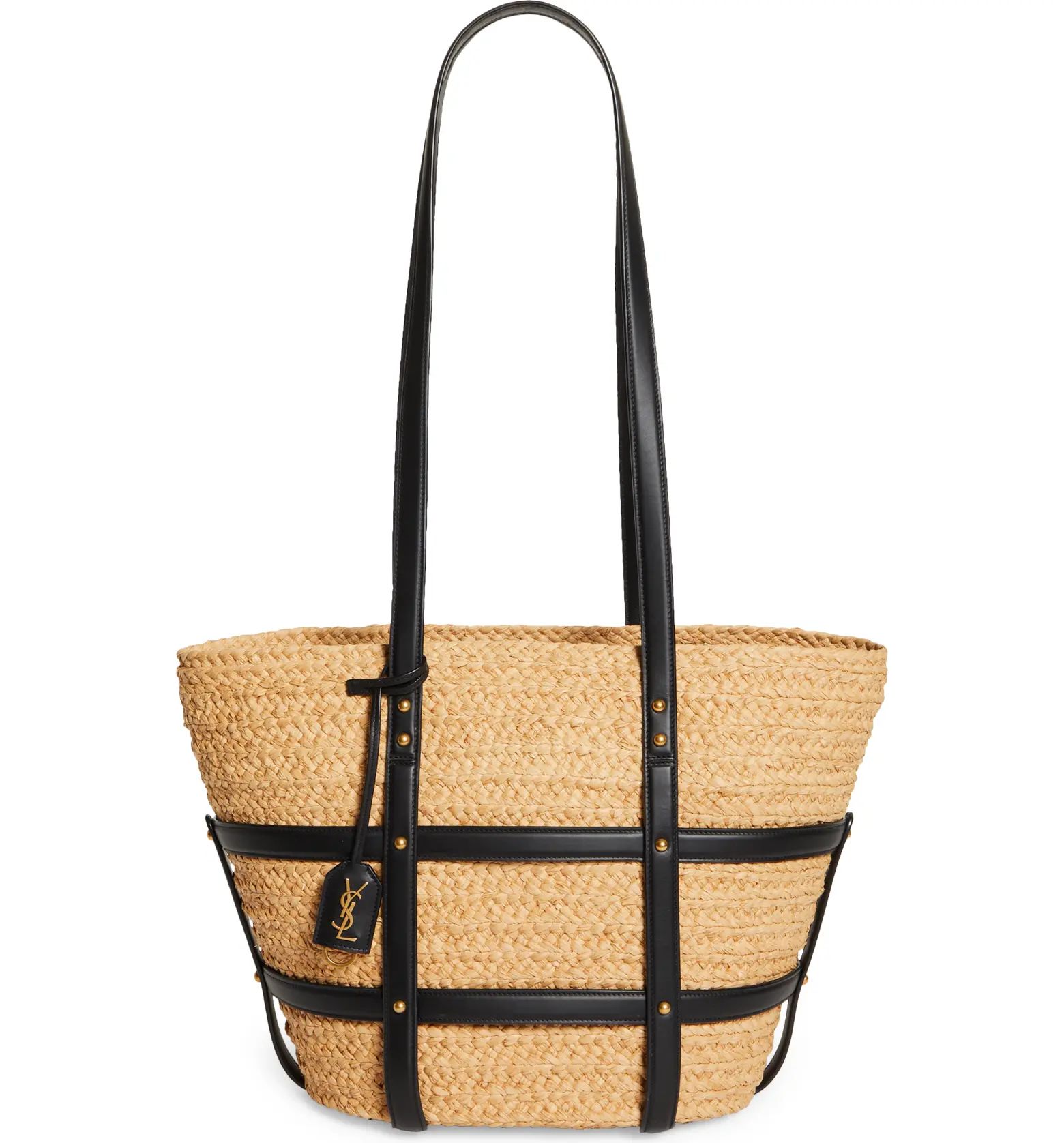 Medium Basket Raffia Tote | Nordstrom