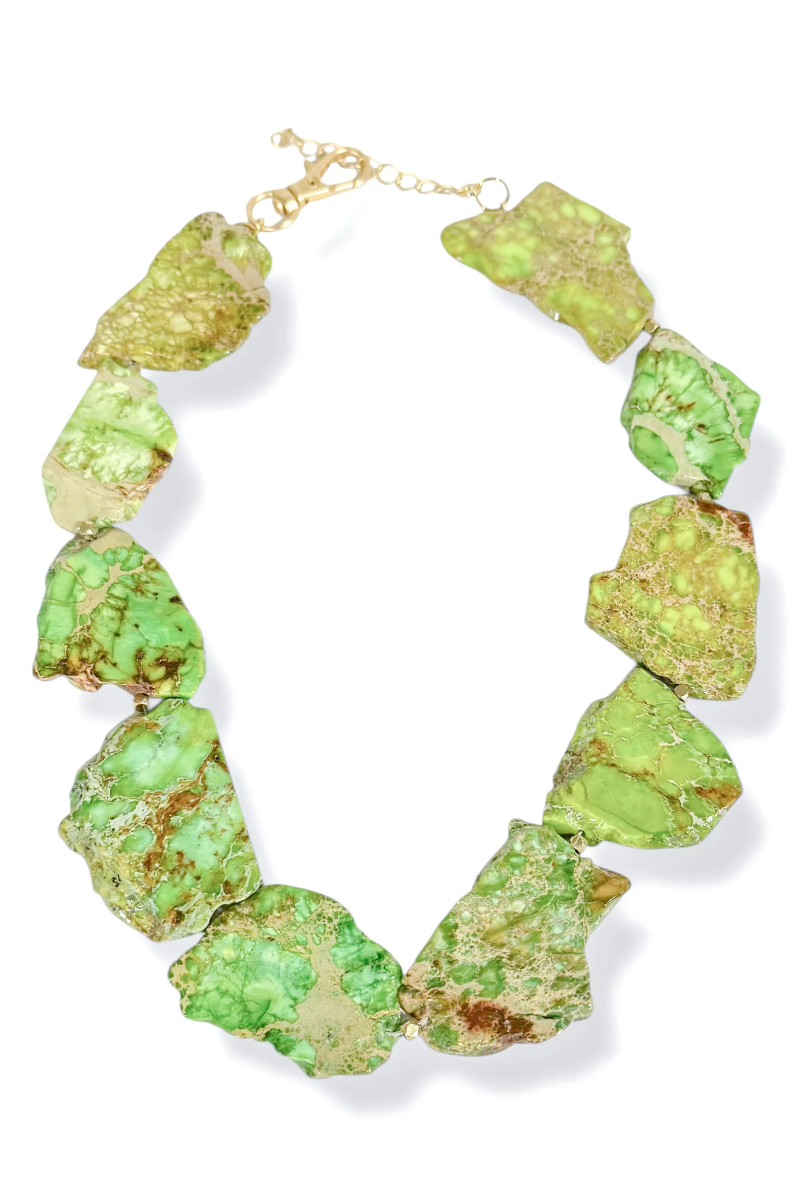 Virtue Gabby Lime Slab Necklace | The Willow Tree