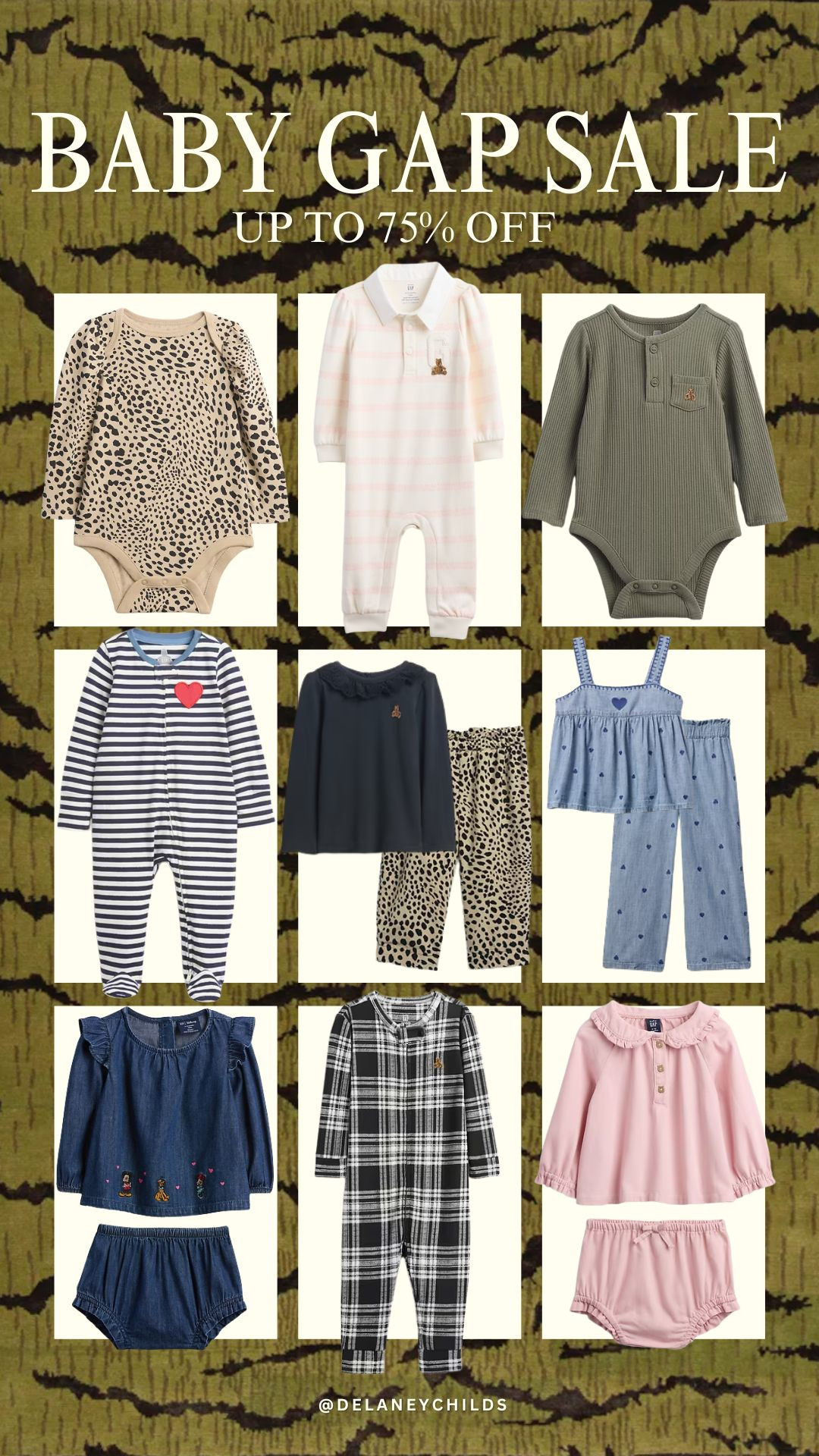 Baby Gap sale -- up to 75% off! 

 #LTKdayinmylife #LTKBaby #LTKKids