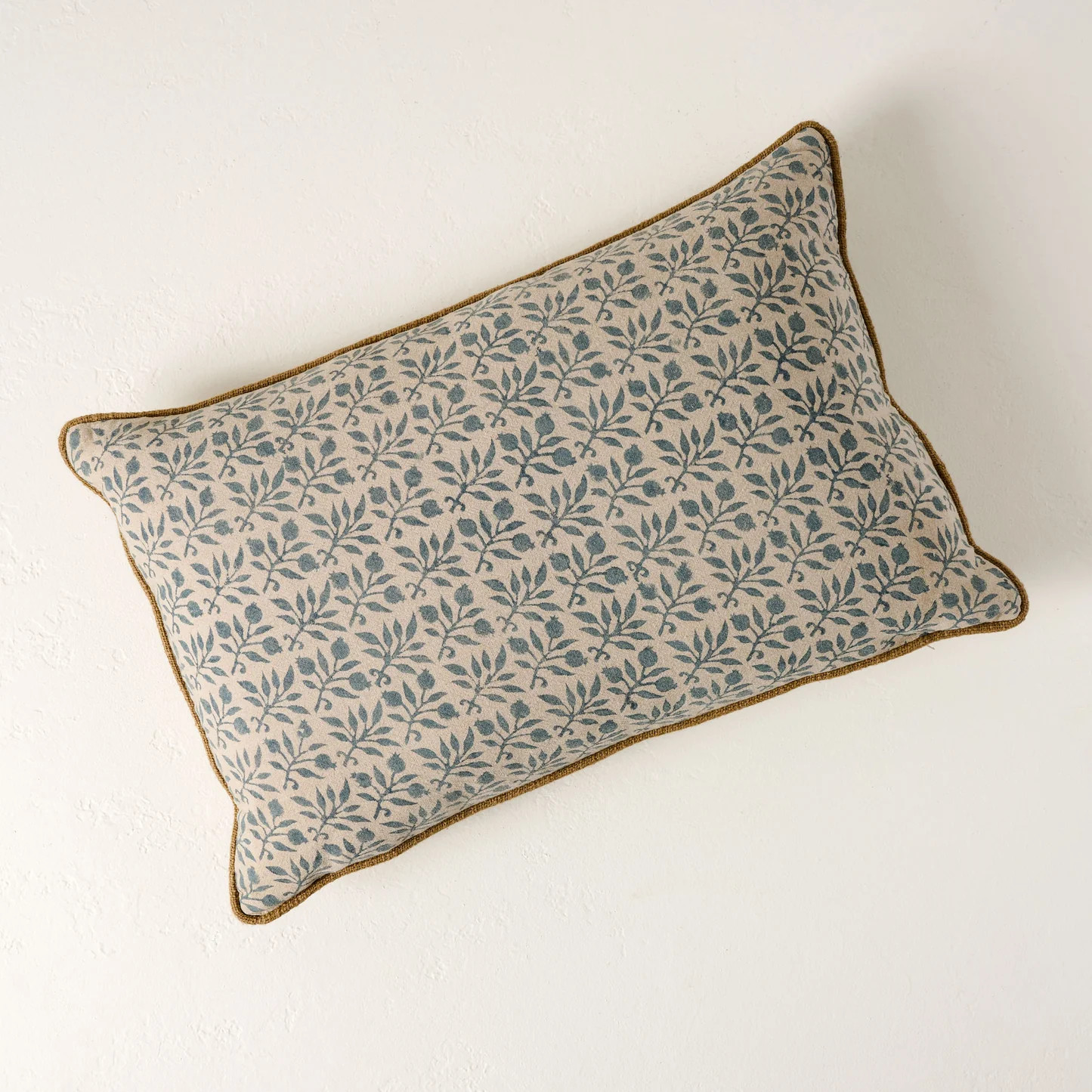 Lucie Floral Printed Lumbar Pillow | Magnolia