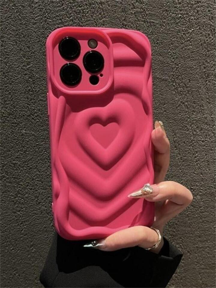 Heart Pattern Phone Case | SHEIN