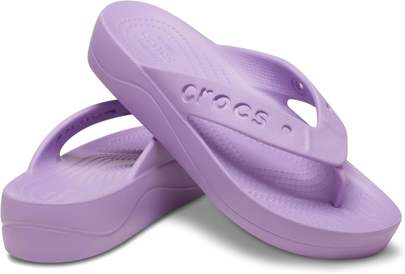 Crocs Women's Via Platform Flip Flop | Amazon (US)