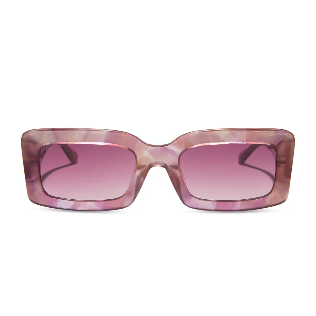 INDY - FLEUR + WINE GRADIENT SUNGLASSES | DIFF Eyewear
