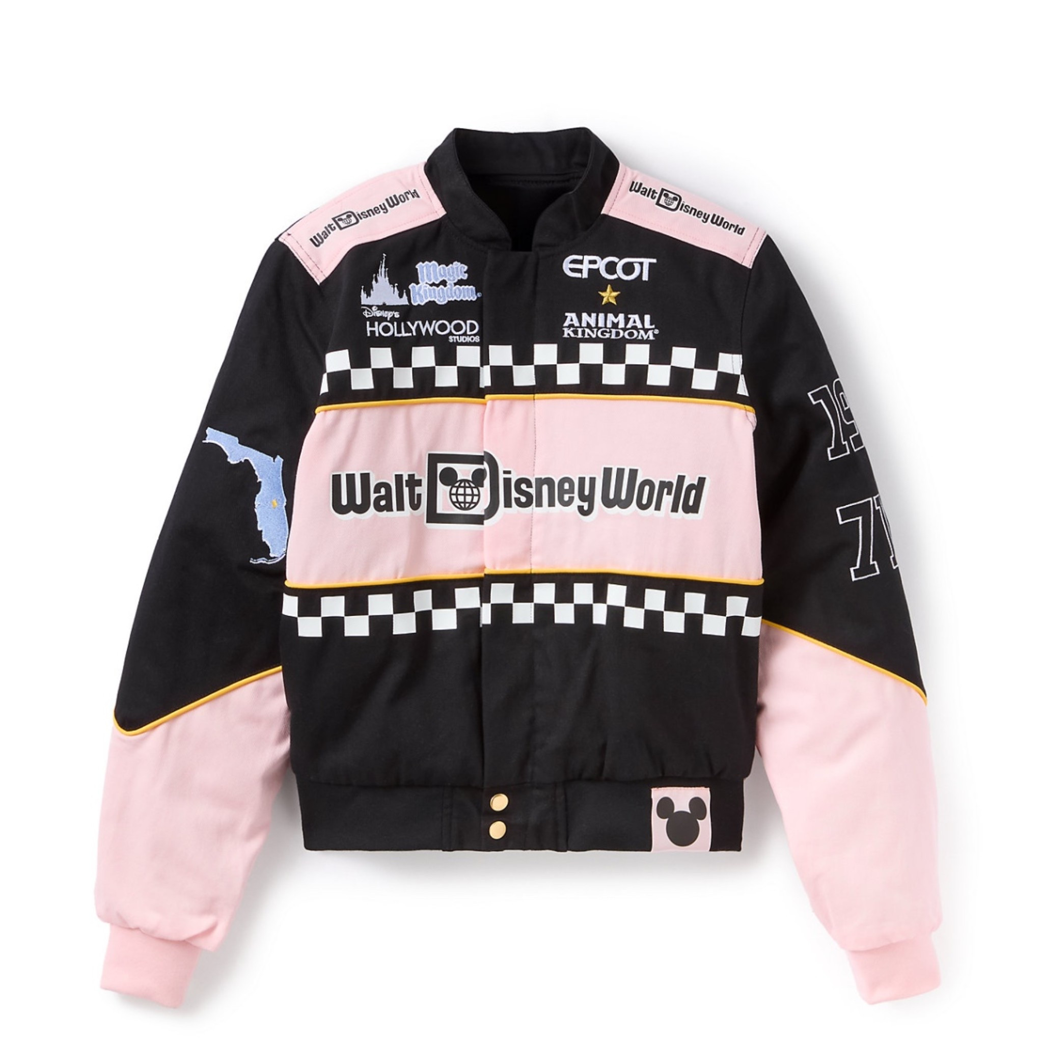 New disney world racer jacket on major sale! 🖤 

#LTKSaleAlert #LTKSeasonal #LTKActive