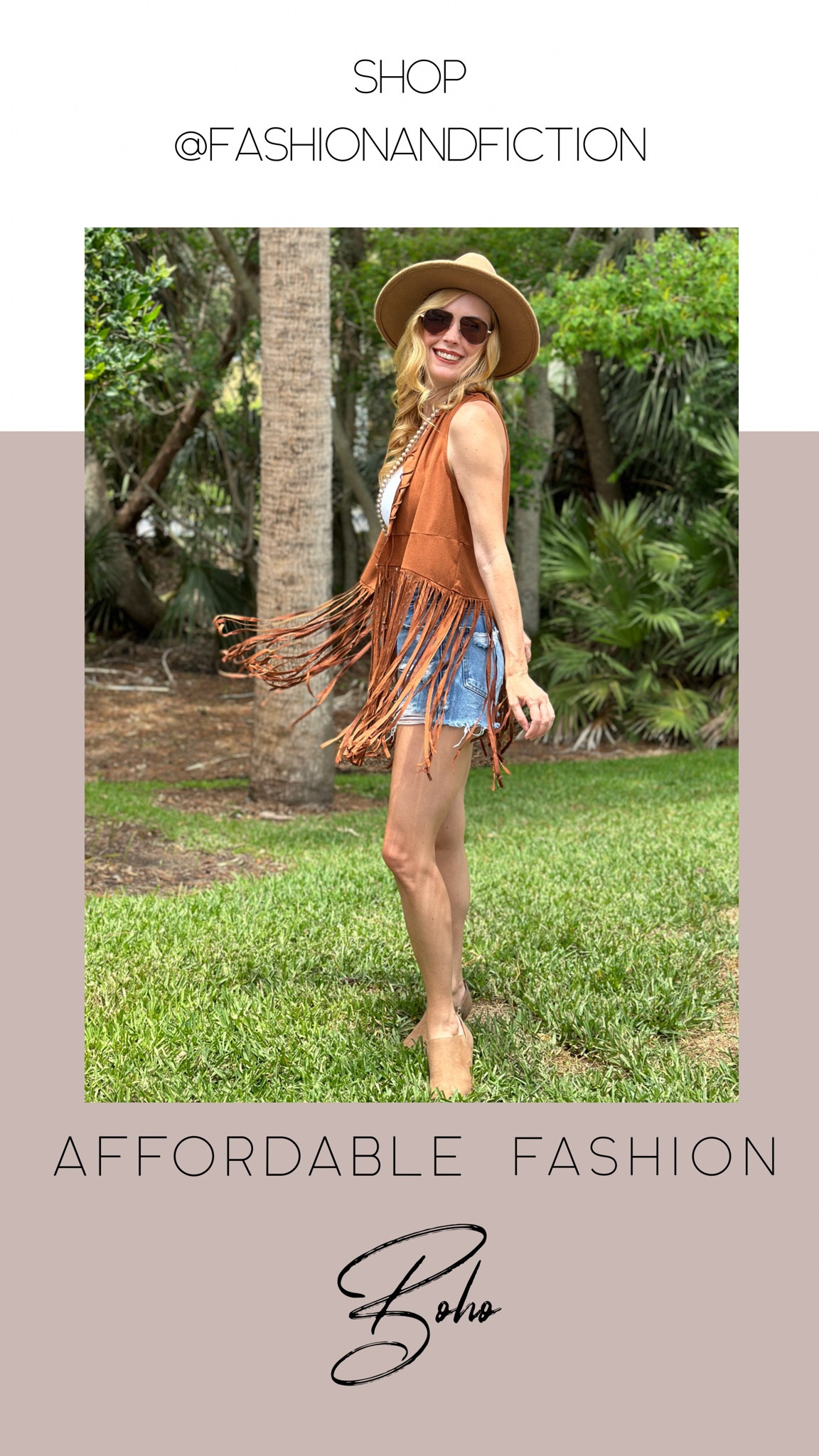 Fringe vest. Great country concert outfit. Wearing size small. Fit TTS.

#LTKFind #LTKSeasonal #LTKstyletip