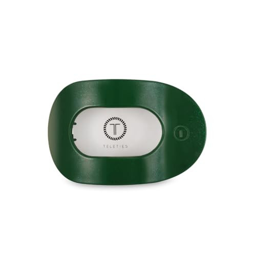 TELETIES - Large Flat Round Hair Clip - Holiday Collection - Hair Claw Clips for Women - Strong Grip, Bendable Teeth, Curved Design - For All Hair Types and Textures - Mistletoe | Amazon (US)