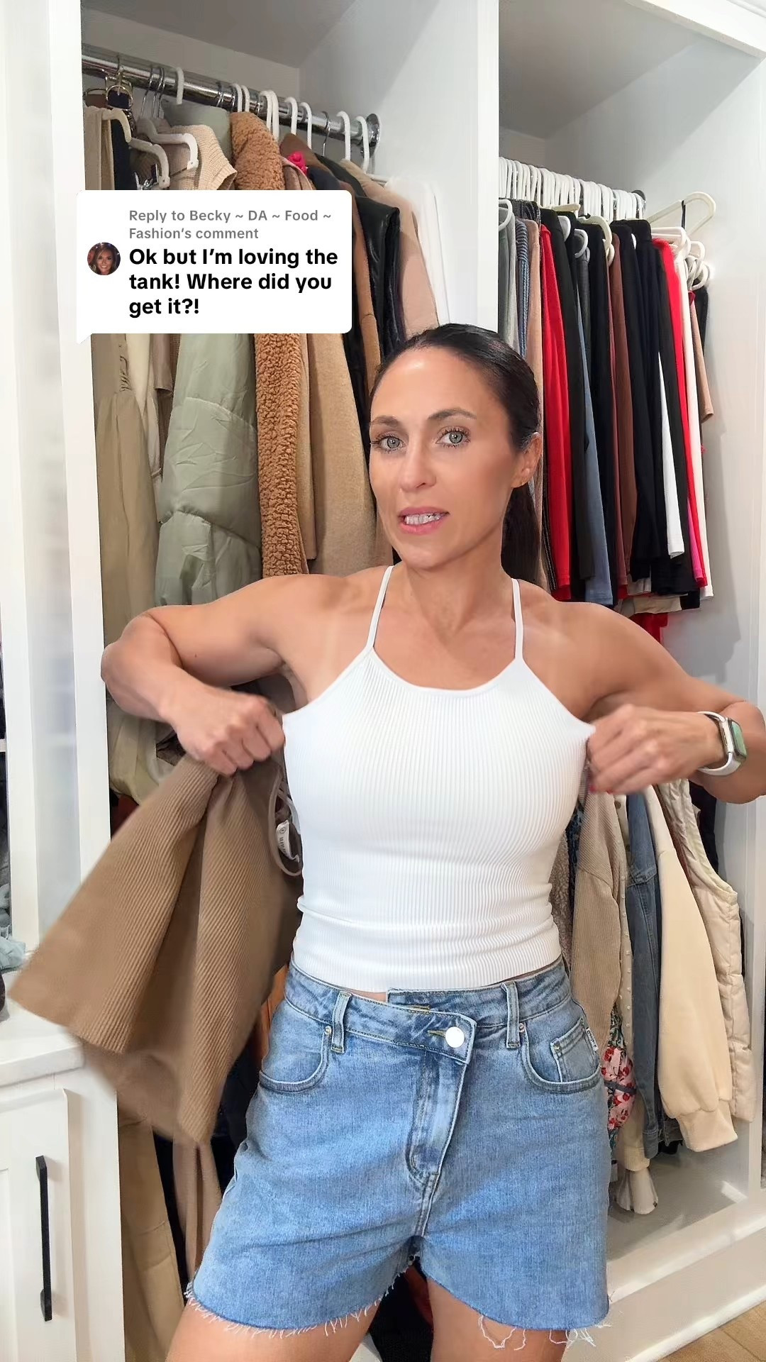 Amazon brami! I’m a 32D in a size small. #tanktop #brami #amazonfashion 

#LTKOver40 #LTKSummerEdit #LTKFindsUnder50