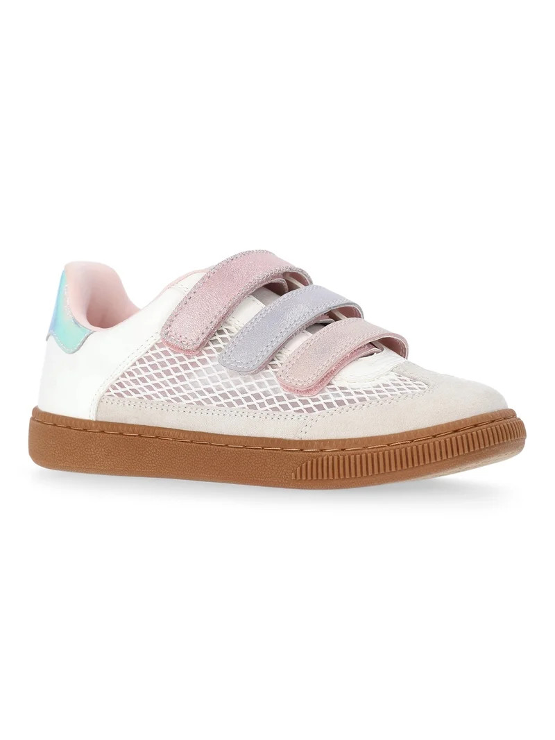 Madden NYC Little and Big Girls Triple Strap Mesh Sneakers | Walmart (US)