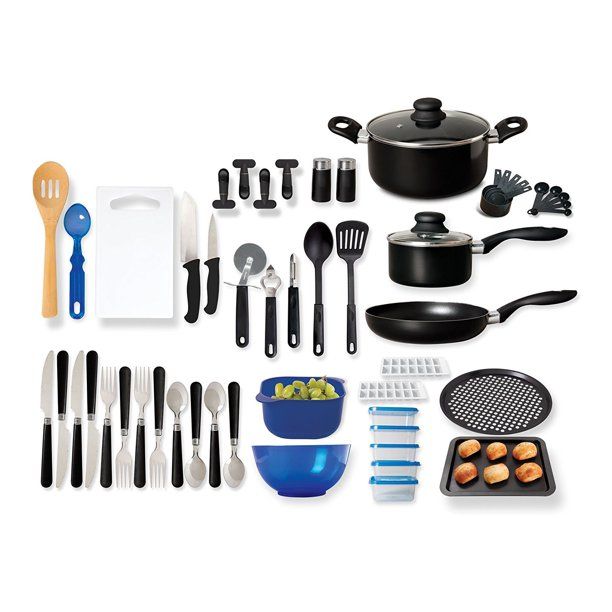 Gibson Home Total Kitchen 59 Pc. Cookware Set | Walmart (US)