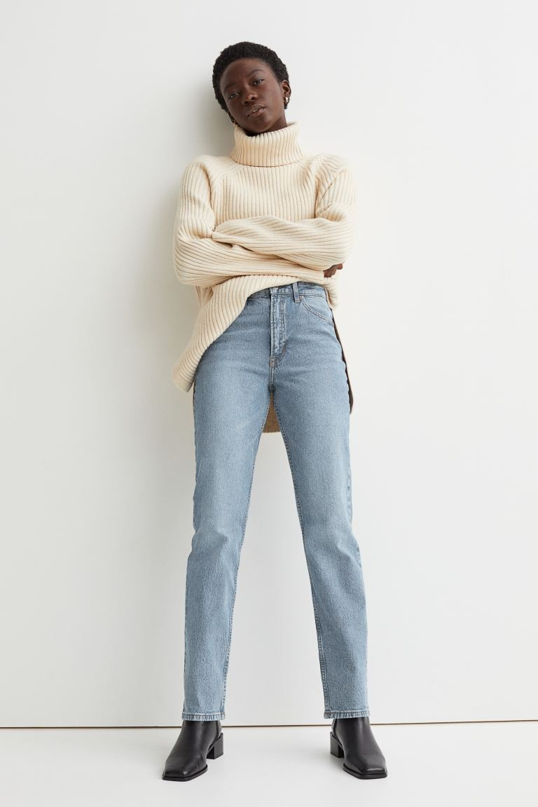 Vintage Straight High Jeans | H&M (DE, AT, CH, NL, FI)