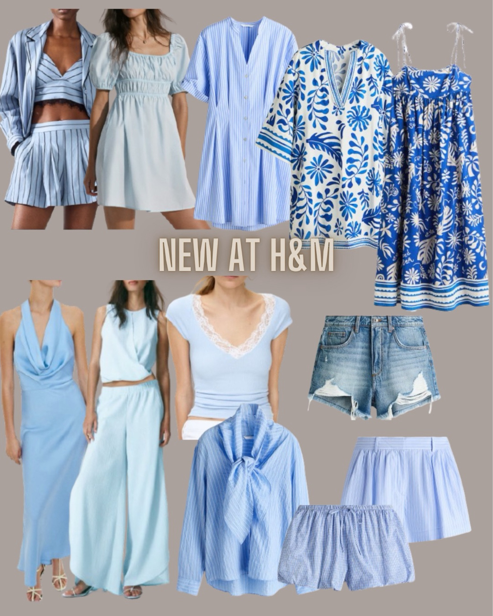 H&M fashion
Summer blues
Print dress
Resort wear
Matching set
Miniskirt


#LTKSaleAlert
