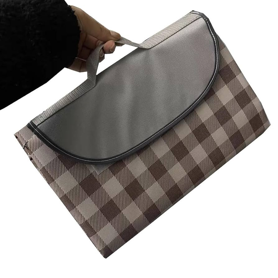 Oversize Picnic Beach Blanket, 80''x80'' Outdoor Waterproof Foldable Sandproof Blankets Plaid Pic... | Amazon (US)