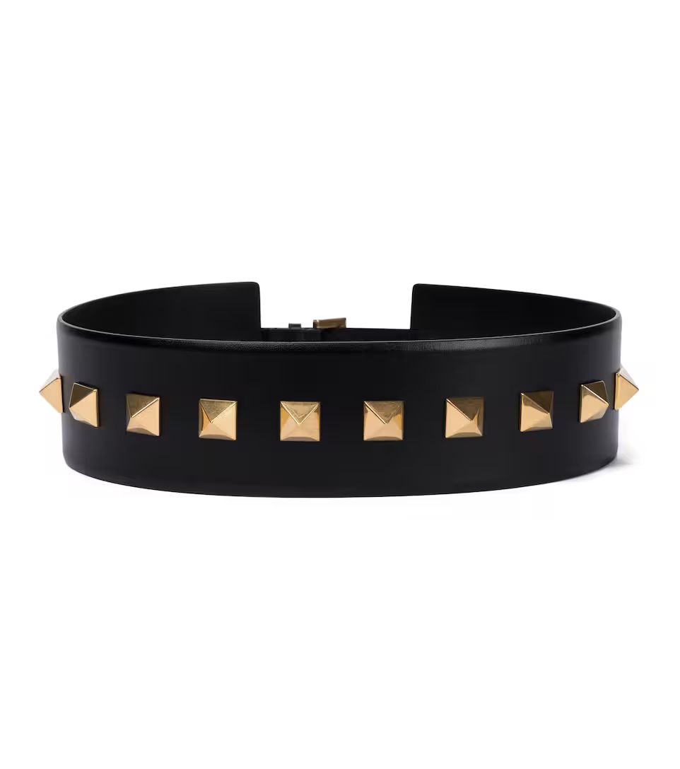 Valentino Garavani Roman Stud leather belt | Mytheresa (US/CA)