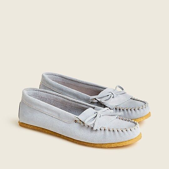 Soft unlined suede loafers | J.Crew US
