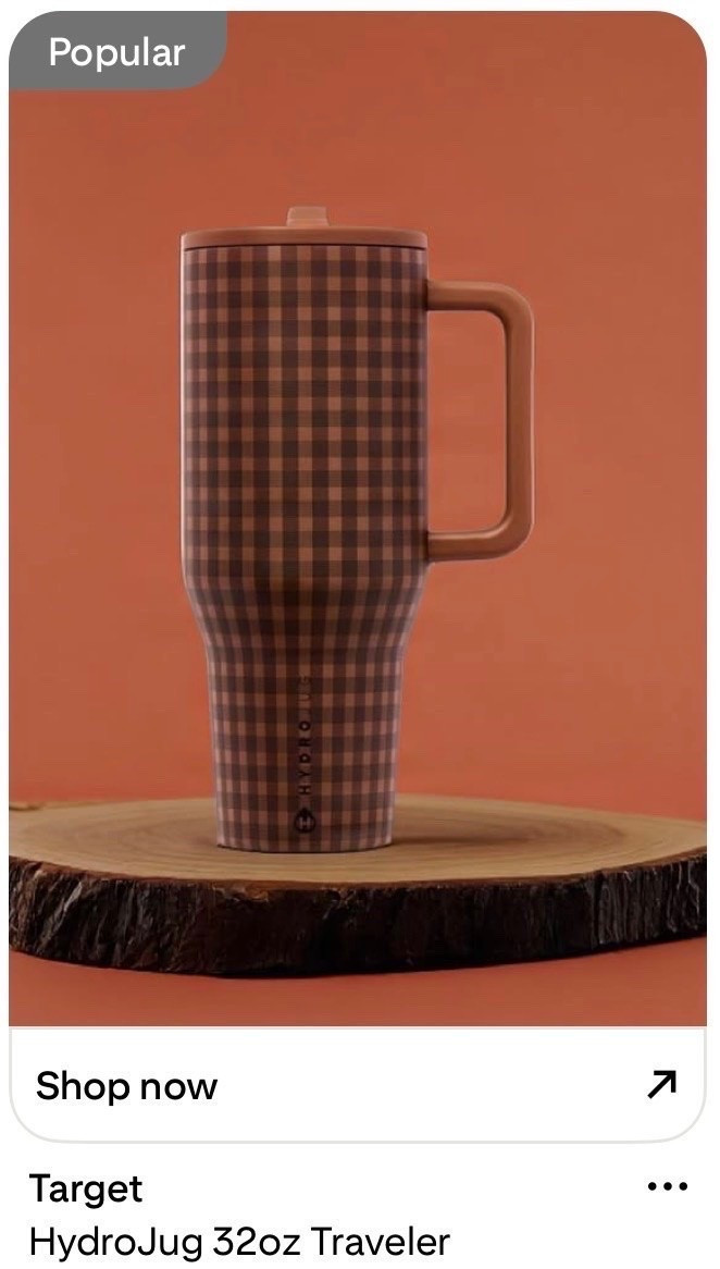 🤍Plaid Hydrojug!!