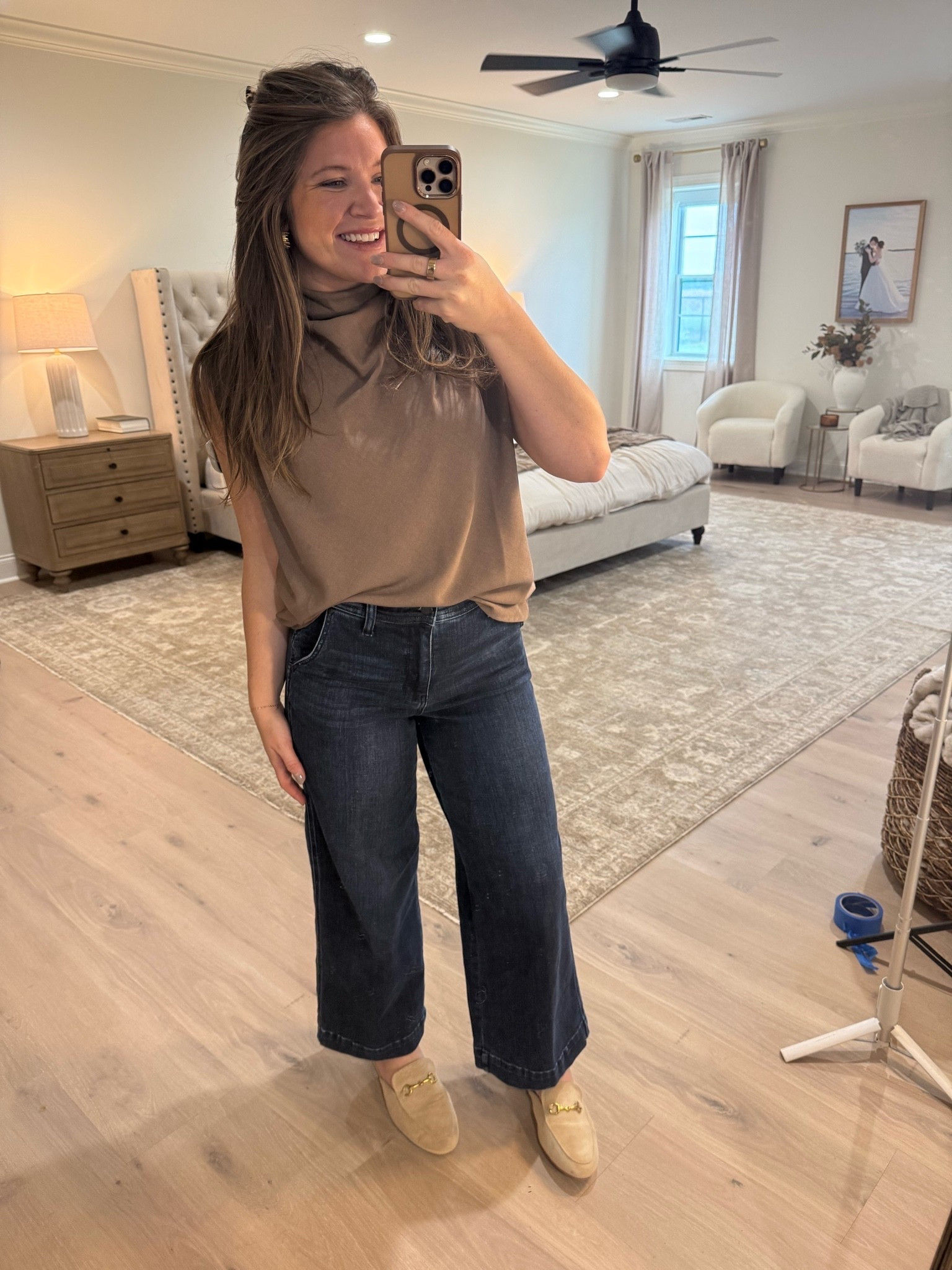 The perfect fall transitional look for work to play 🤎🍂 Easy, elevated, and comfortable enough to wear all day!

#LTKootd #LTKWorkwear #LTKSeasonal