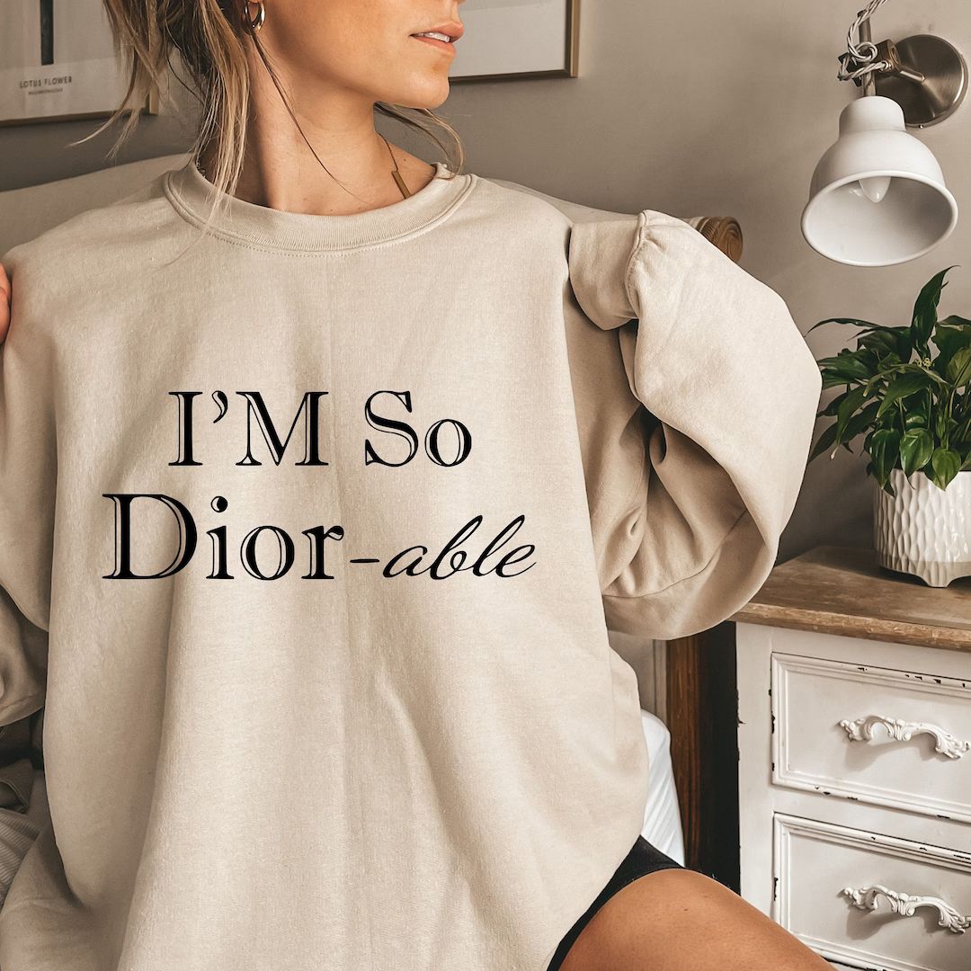 I'm So D Tshirt, Women's Designer Luxury Sweatshirts & T-shirts, Designer t-shirt ,luxury shirt, ... | Etsy (US)