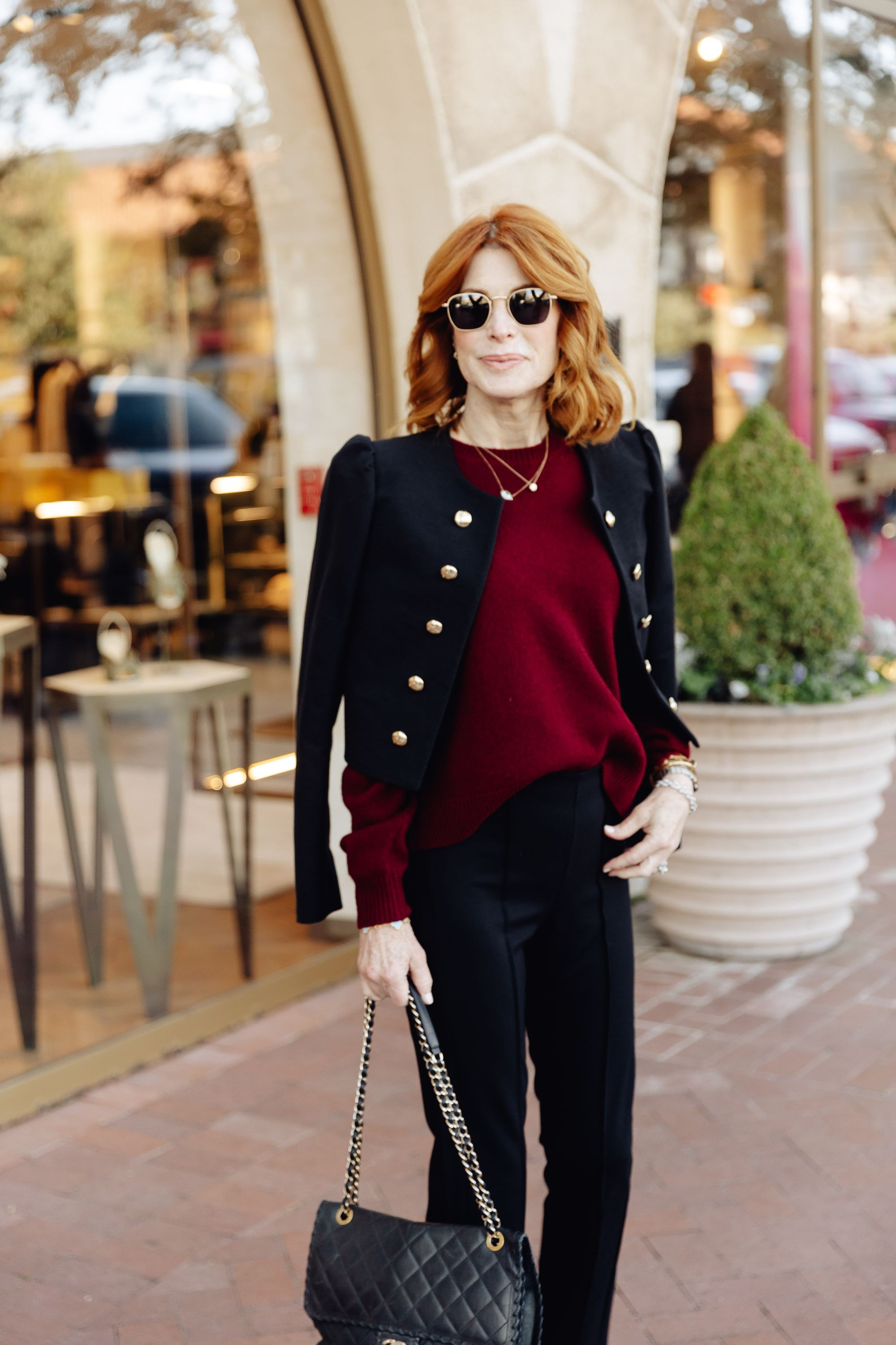 A timeless black jacket like this makes everything in your closet work harder — from casual winter days to evenings out with the girls! 

 #LTKSeasonal #LTKOver40 #LTKFindsUnder100