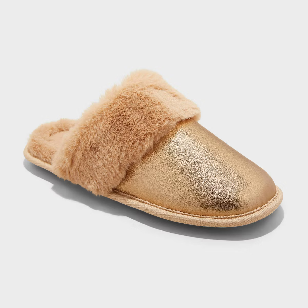Women's Rae Metallic Scuff Slippers - Auden™ | Target