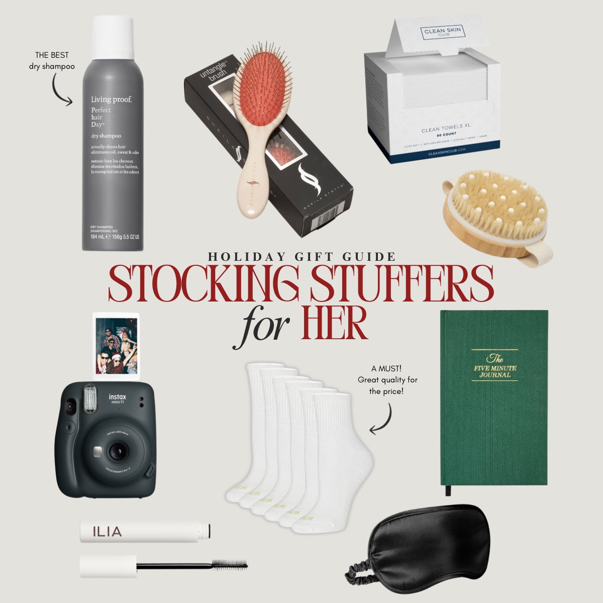 Stocking stuffers for her- all from Amazon!! Don’t wait until the last minute! 

2024 holiday gifts, 2024 holiday gift guide, Christmas gift ideas
2024, 2024 holiday gift, Christmas gifts, Christmas gift guide, Christmas gift idea, holiday gift guides, 2024 Christmas presents, 2024 holiday presents, 2024 holiday gift ideas, xmas gifts, xmas gift, stocking stuffer, stocking stuffers 2024


#LTKHoliday #LTKFindsUnder50 #LTKGiftGuide