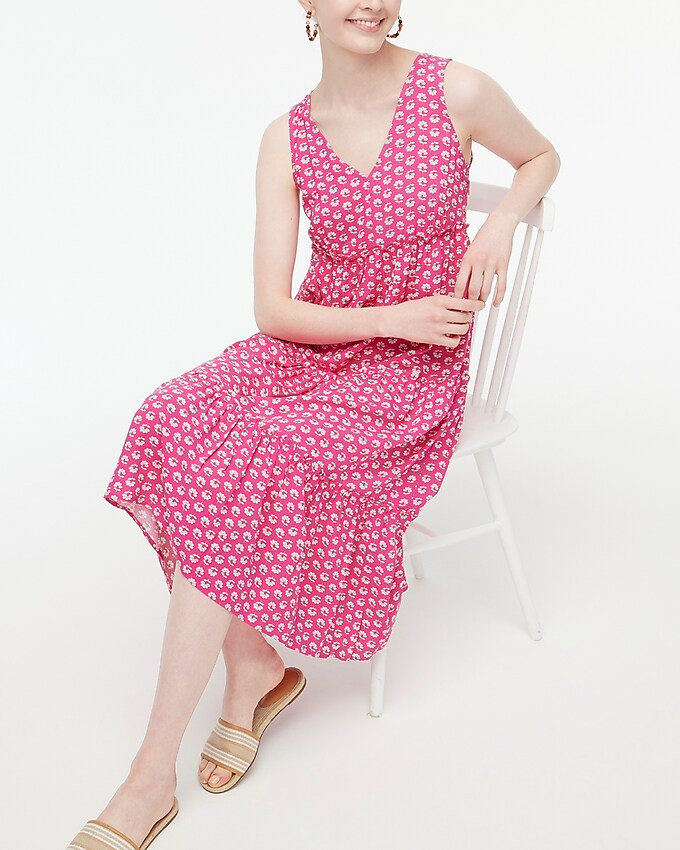 V-neck midi dress | J.Crew Factory