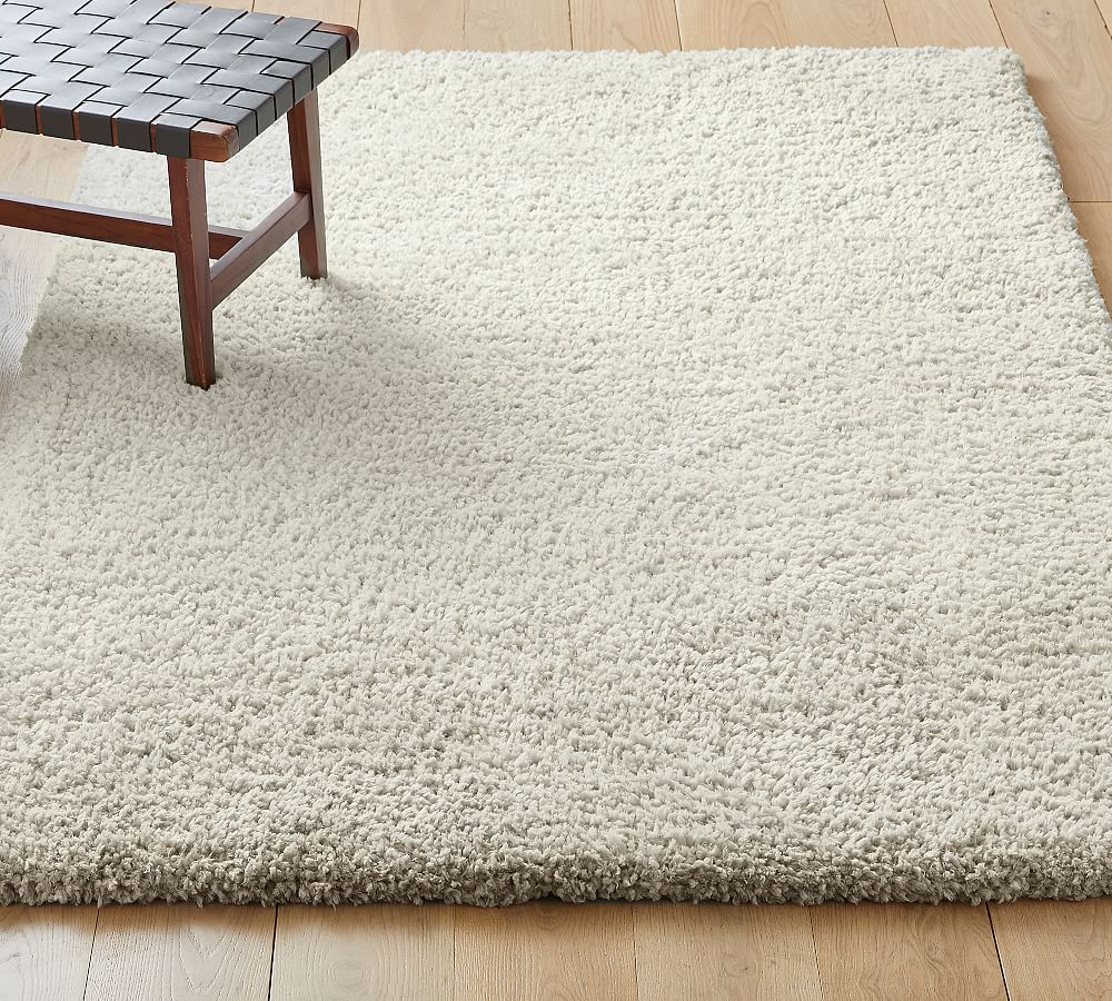 Microplush Performance Shag Rug | Pottery Barn (US)