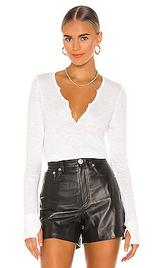 Michael Lauren Tahoe Tee in White from Revolve.com | Revolve Clothing (Global)