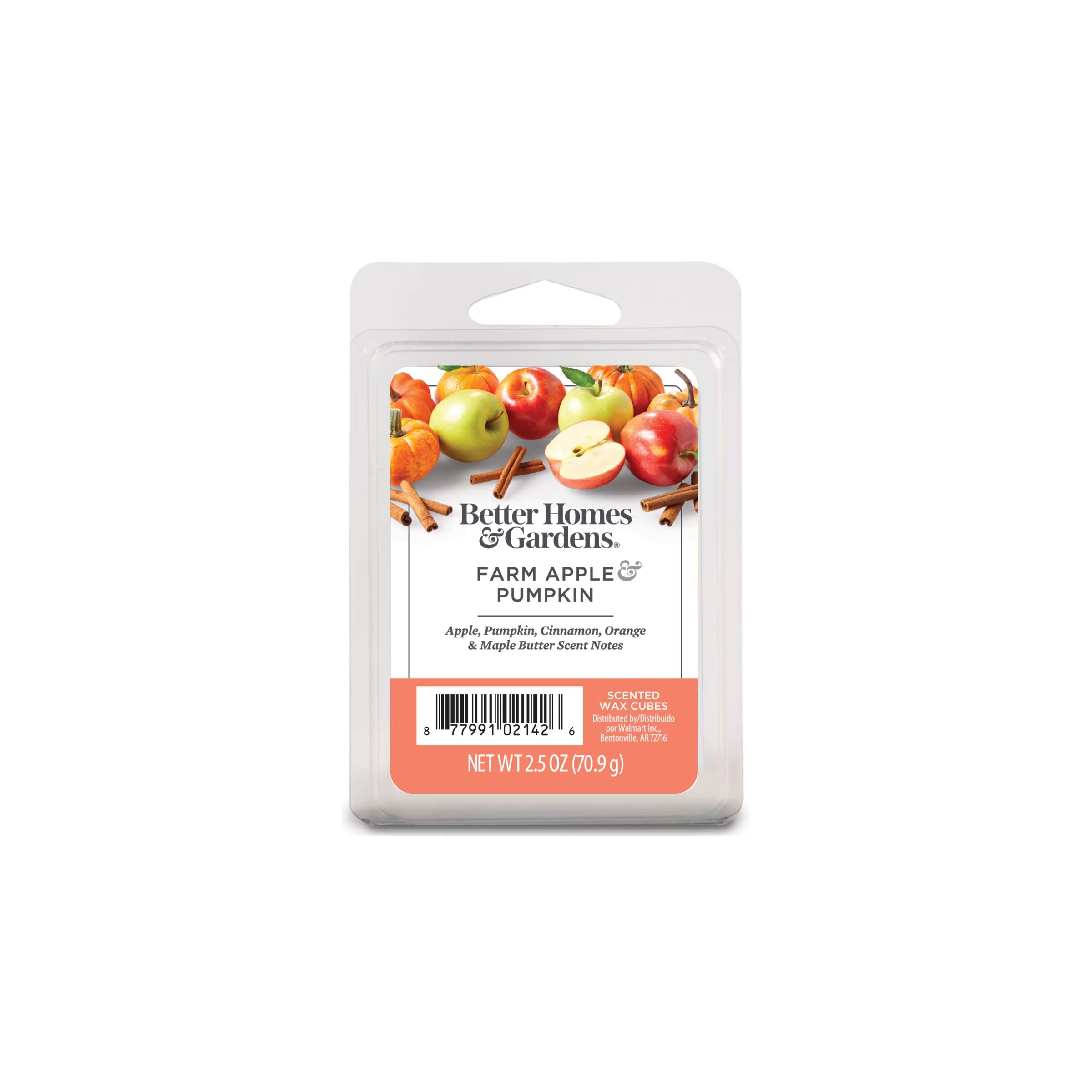 Farm Apple Pumpkin Scented Wax Melts, Better Homes & Gardens, 2.5 oz (1-Pack) - Walmart.com | Walmart (US)