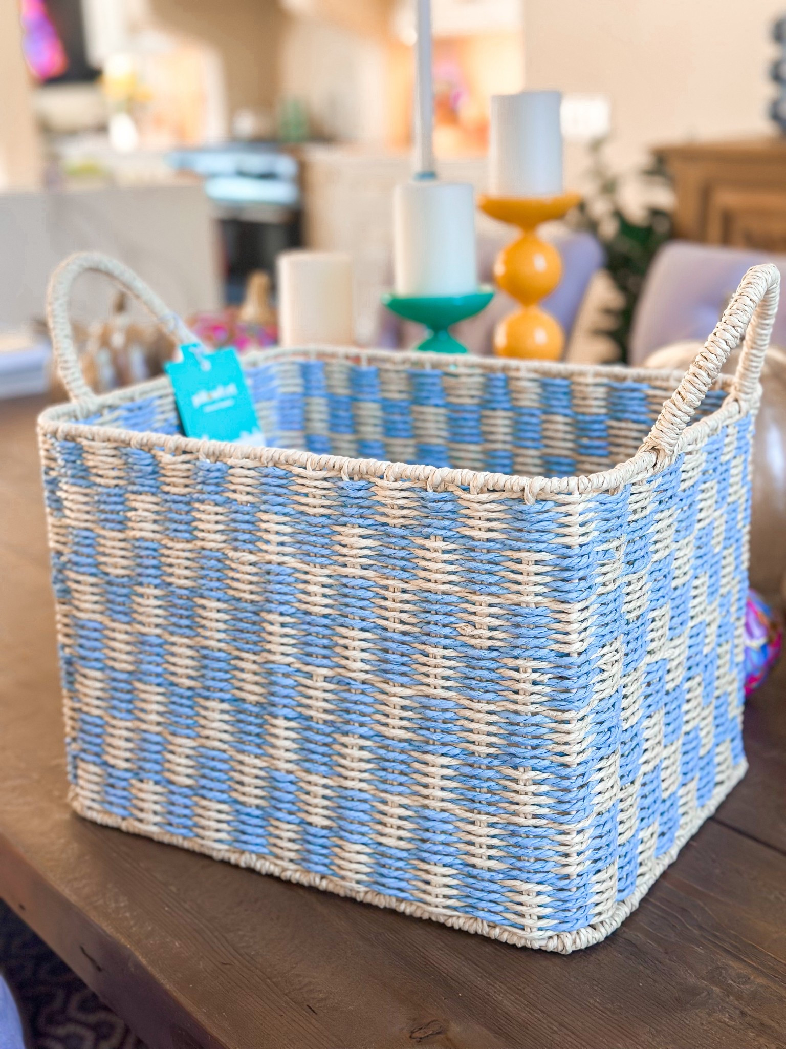 Run, don’t walk to Target to pick up this adorable basket! 