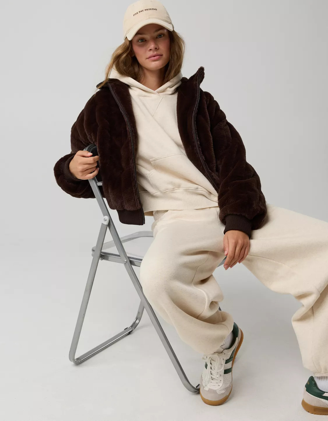 OFFLINE By Aerie Fur Full Zip Jacket | Aerie