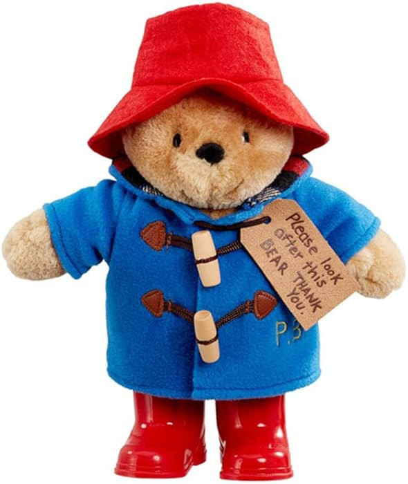 Rainbow Designs Classic Paddington Bear with Boots - 25cm Standing Plush Character - Soft & Cuddl... | Amazon (US)