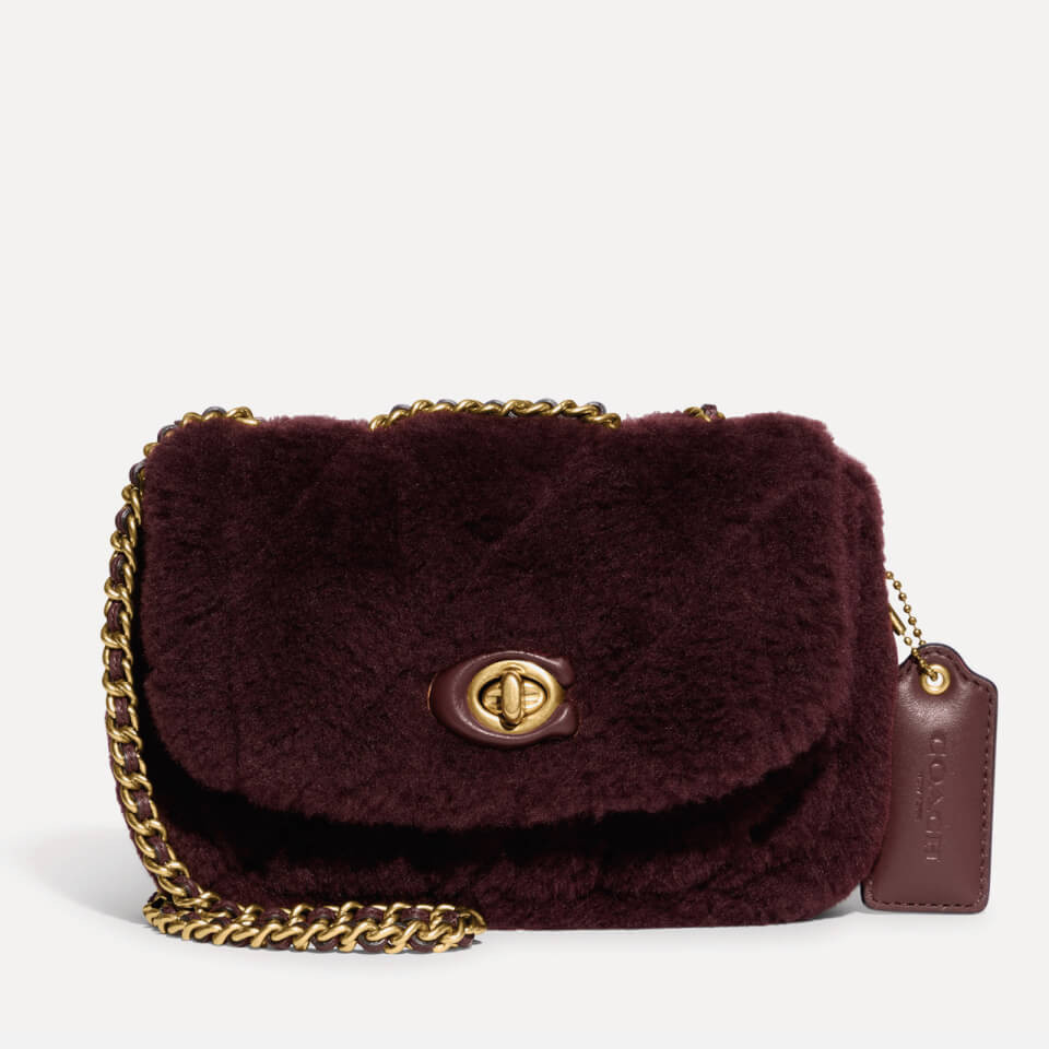 Coach Pillow Madison 18 Quilted Shearling Shoulder Bag | Mybag.com (Global) 