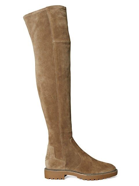 Tory Burch Miller Suede Over-The-Knee Boots | Saks Fifth Avenue