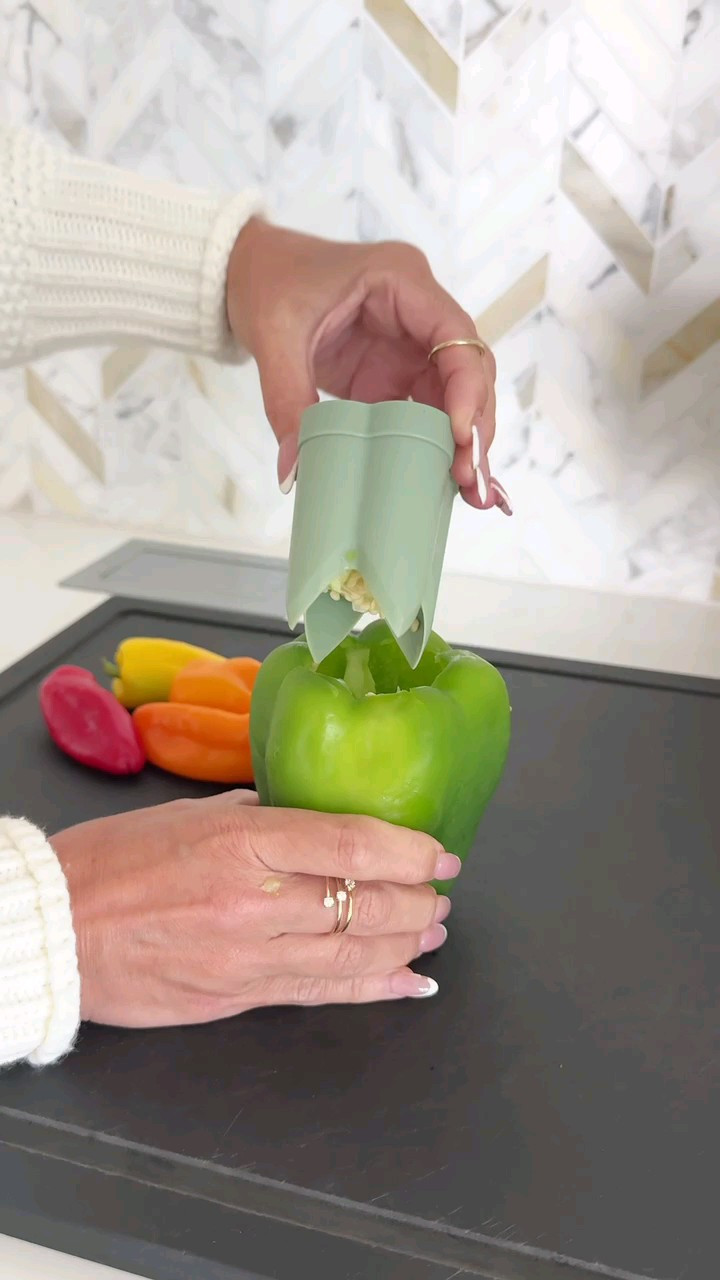 Clean peppers in seconds 🔪! #KitchenGadgetEssentials #QuickPrepTools #VegetablePrepMadeEasy

#LTKSummerEdit #LTKFindsUnder50 #LTKHome