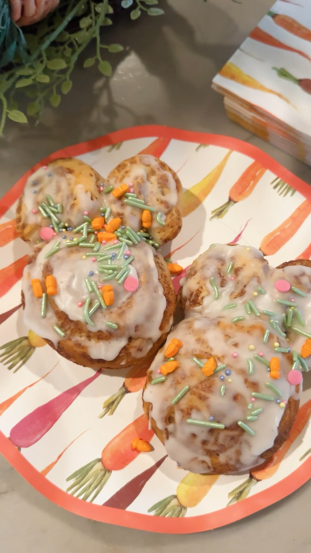 Easter morning bunny cinnamon rolls. 

#LTKSeasonal #LTKhome