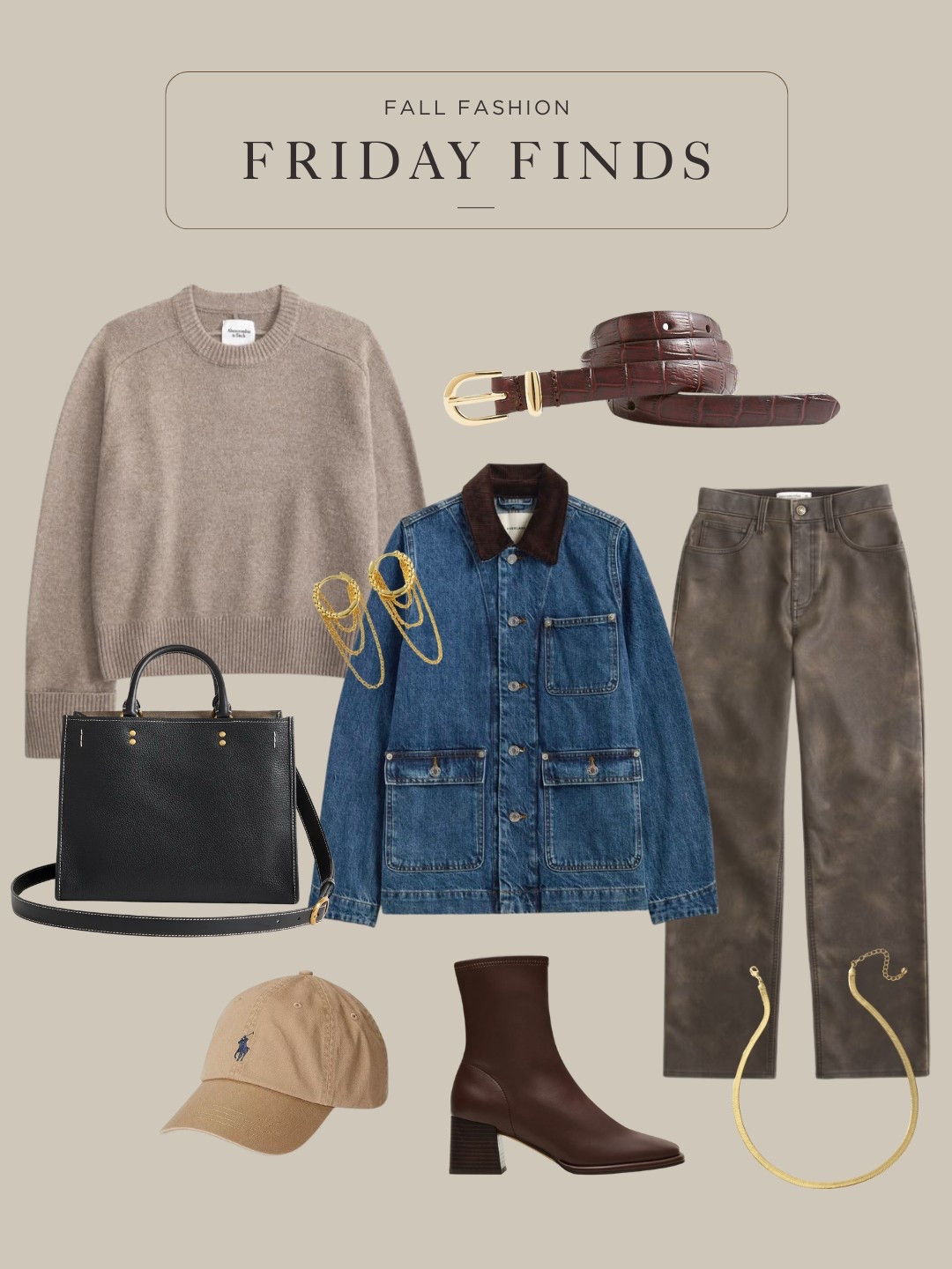 Friday Finds: Fall Fashion

Shop the fit. 🍂

#fallfashion #outfitideas #foryou #fridayfinds

#LTKSeasonal #LTKFallSale #LTKStyleTip