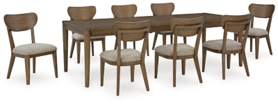 Roanhowe Dining Table and 8 Chairs | Ashley