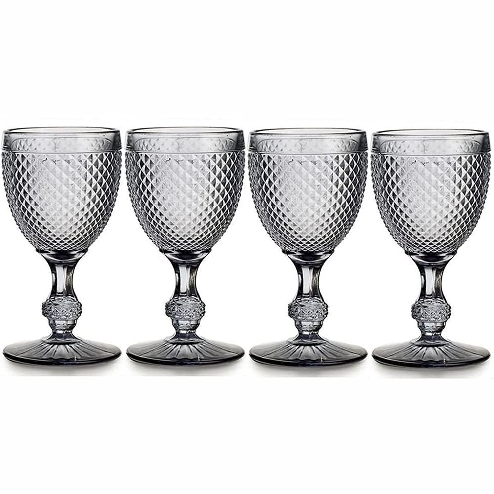 Taganov Wine Glasses set of 4 or set of 3 Colored Red Wine Glass Goblets10oz for Friends Family P... | Amazon (US)