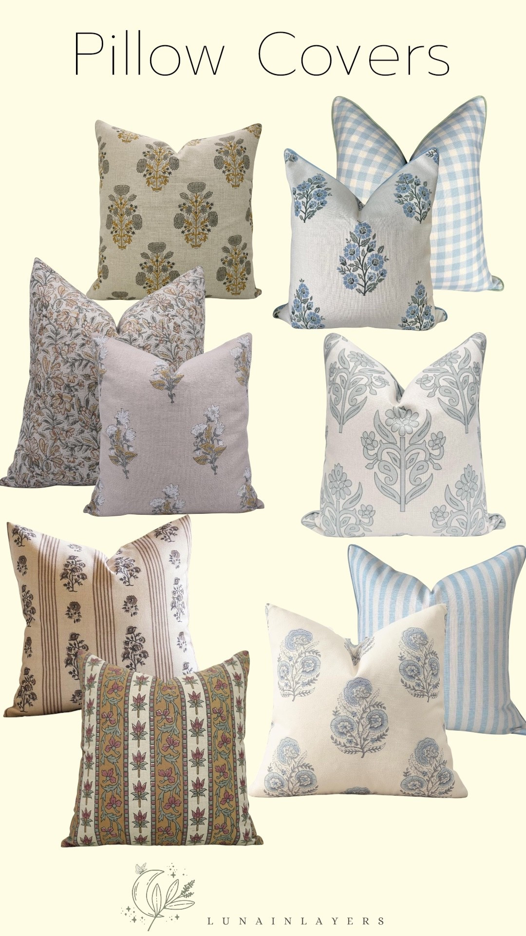 Spring pillow covers 

#LTKSpringSale #LTKHome #LTKSeasonal
