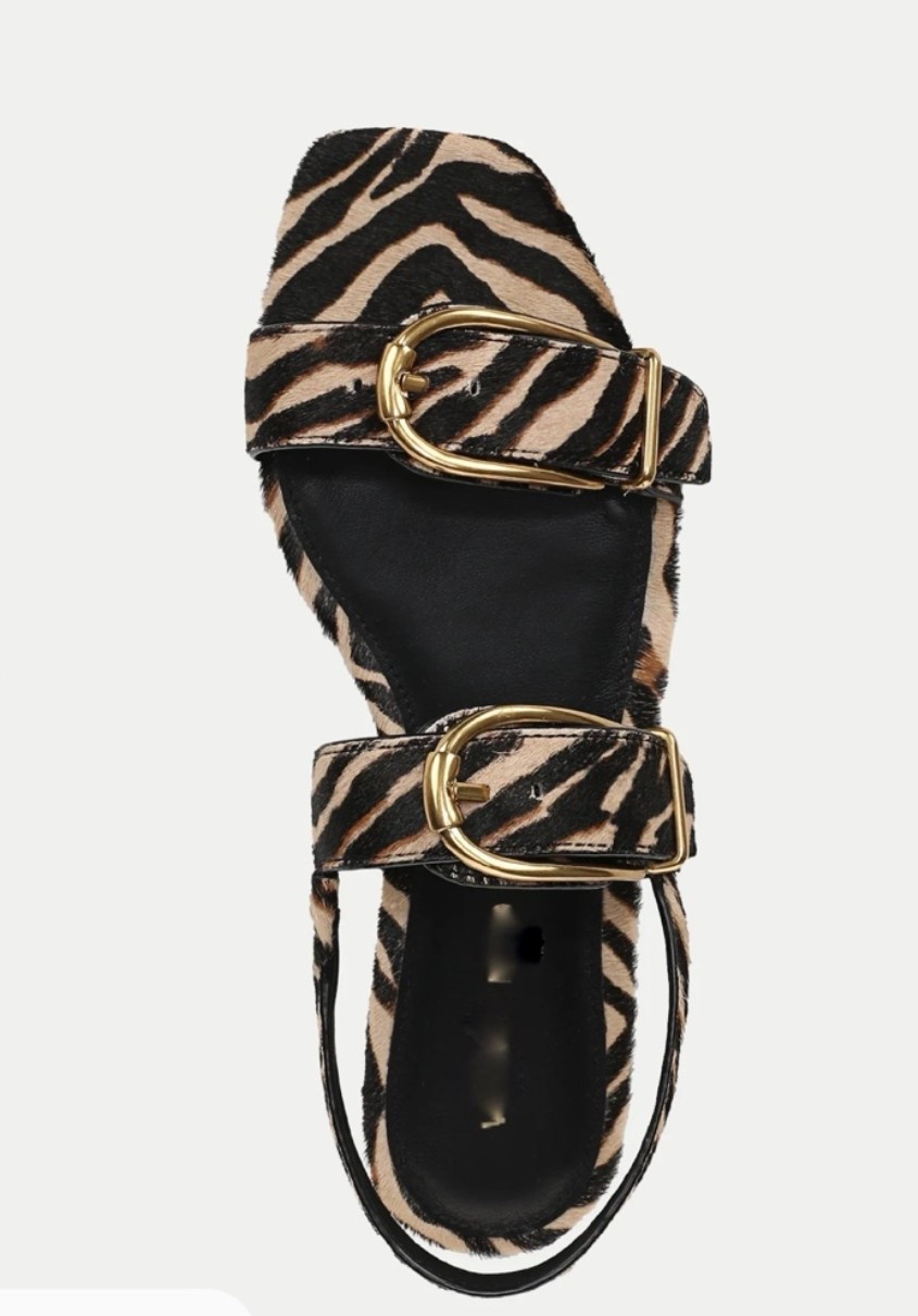 On trend zebra tiger “Ziger” calf hair sandals in warm neutral shades and a luxe finish 👌 summer sandals

#LTKgrwm #LTKootd #LTKSeasonal