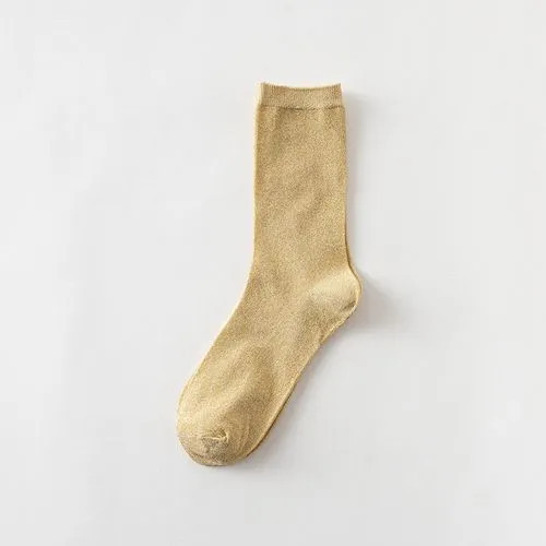 Kitach - Set of 3 Pairs: Glitter Socks | YesStyle Global