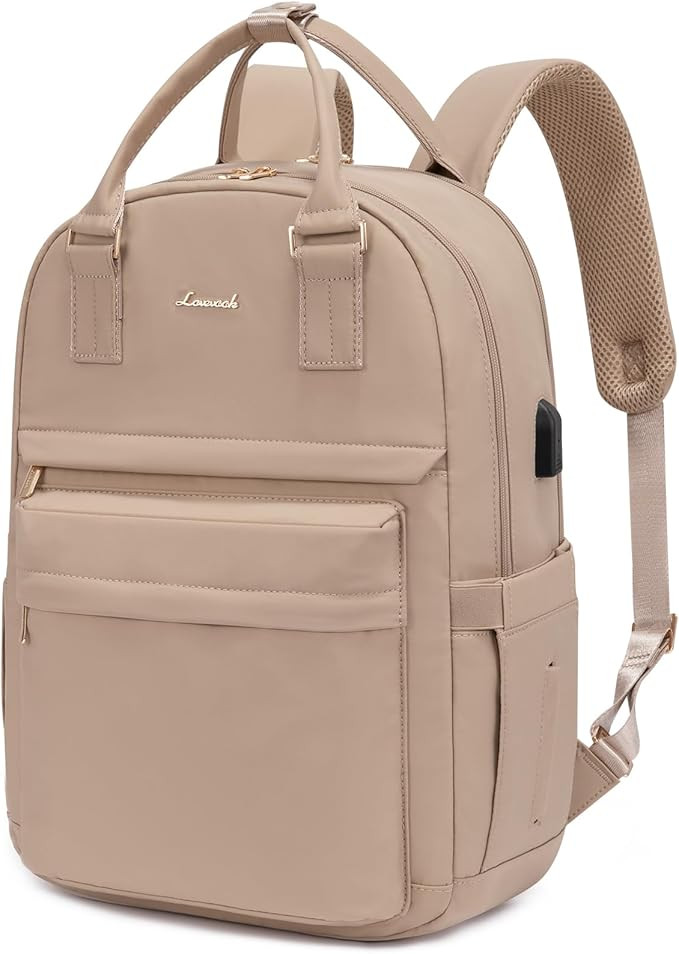 LOVEVOOK Laptop Backpack for Women 15.6 Inch Laptop Bag with USB Port, Fashion Waterproof Backpac... | Amazon (US)