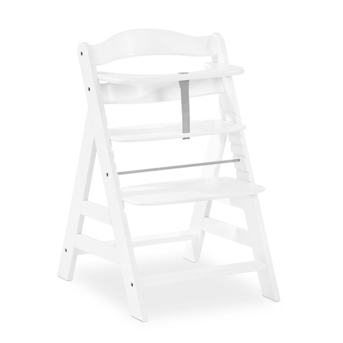 Hauck Alpha+ Grow Along Adjustable Wooden High Chair Seat with 5 Point Harness and Bumper Bar for... | Target