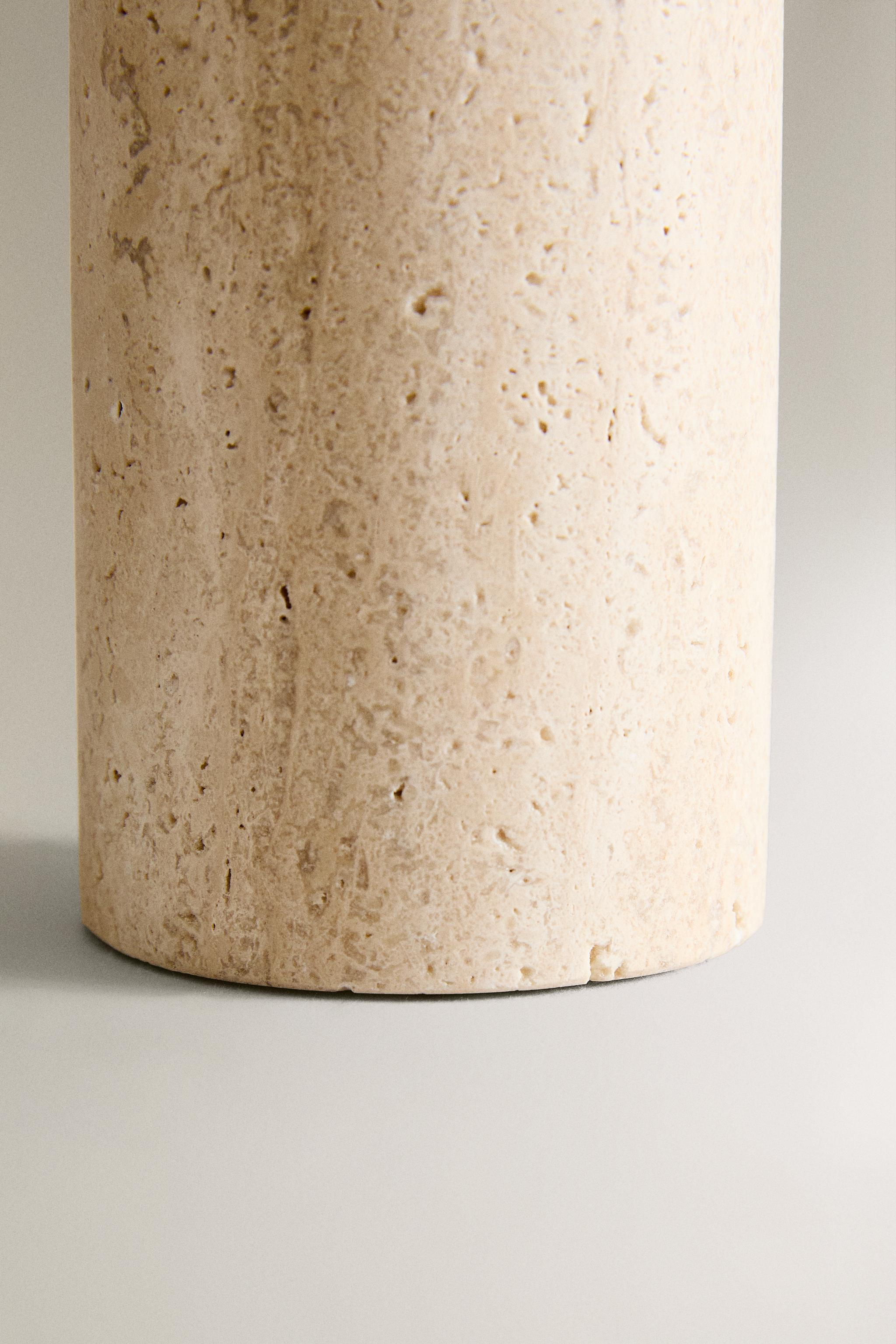 BEIGE MARBLE SOAP DISPENSER | Zara US